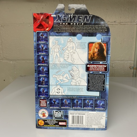 3 Vintage Marvel 2000 X-Men The Movie Toy Biz Figures - Picture 7 of 12